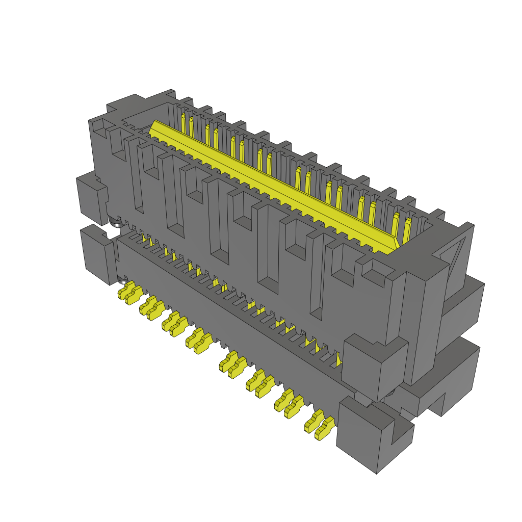 All Parts Connectors Power and Signal connectors QMS-016-09.75-SL-D-DP-A by Samtec