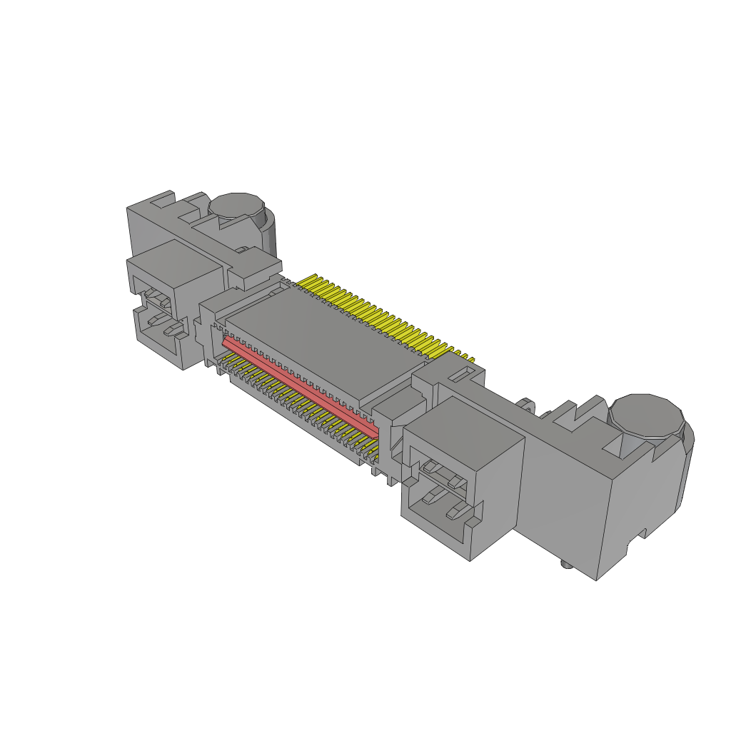 All Parts Connectors Power and Signal connectors QMS-026-02-L-D-RA-PC4-TR by Samtec