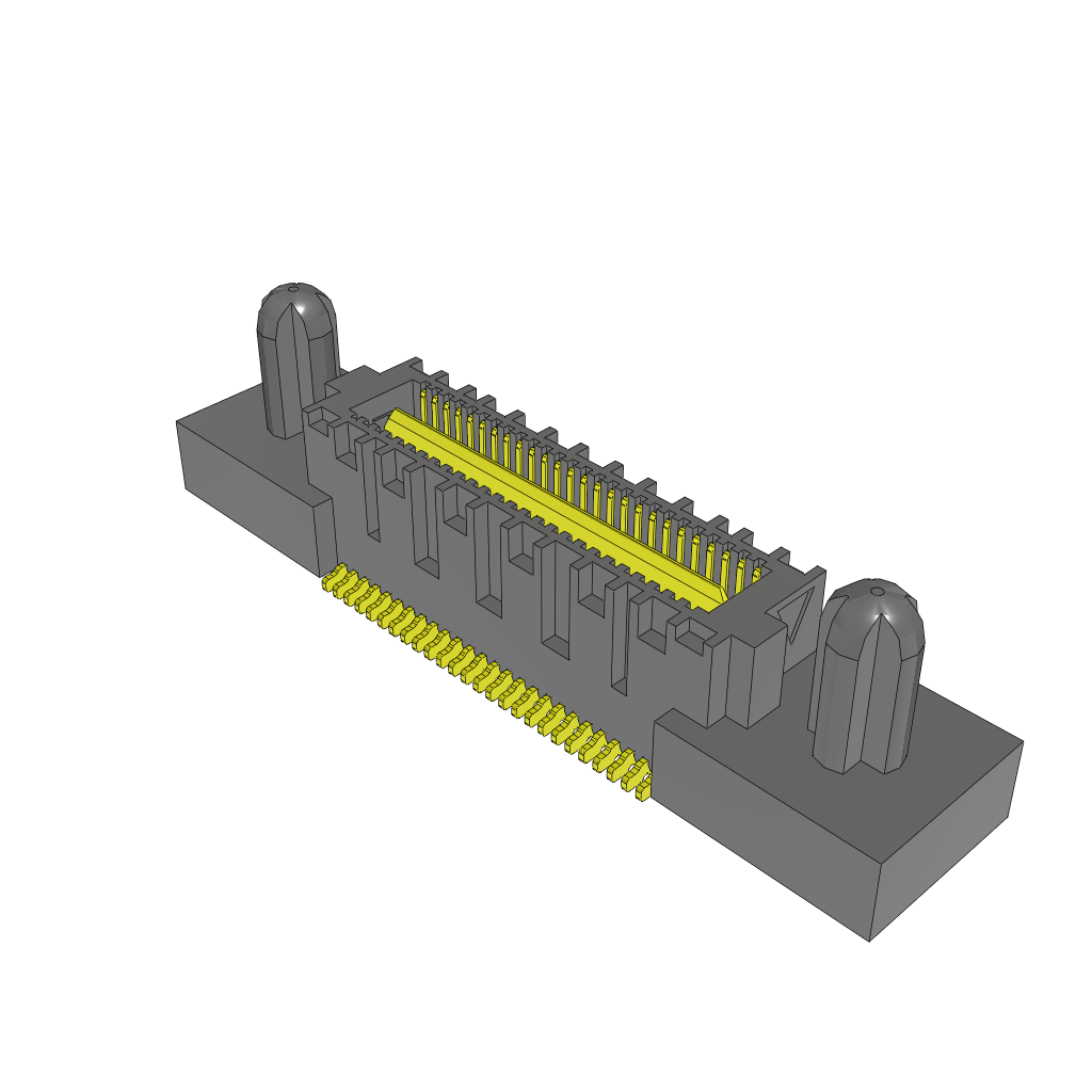 All Parts Connectors Power and Signal connectors QMS-026-06.75-H-D-A-GP by Samtec