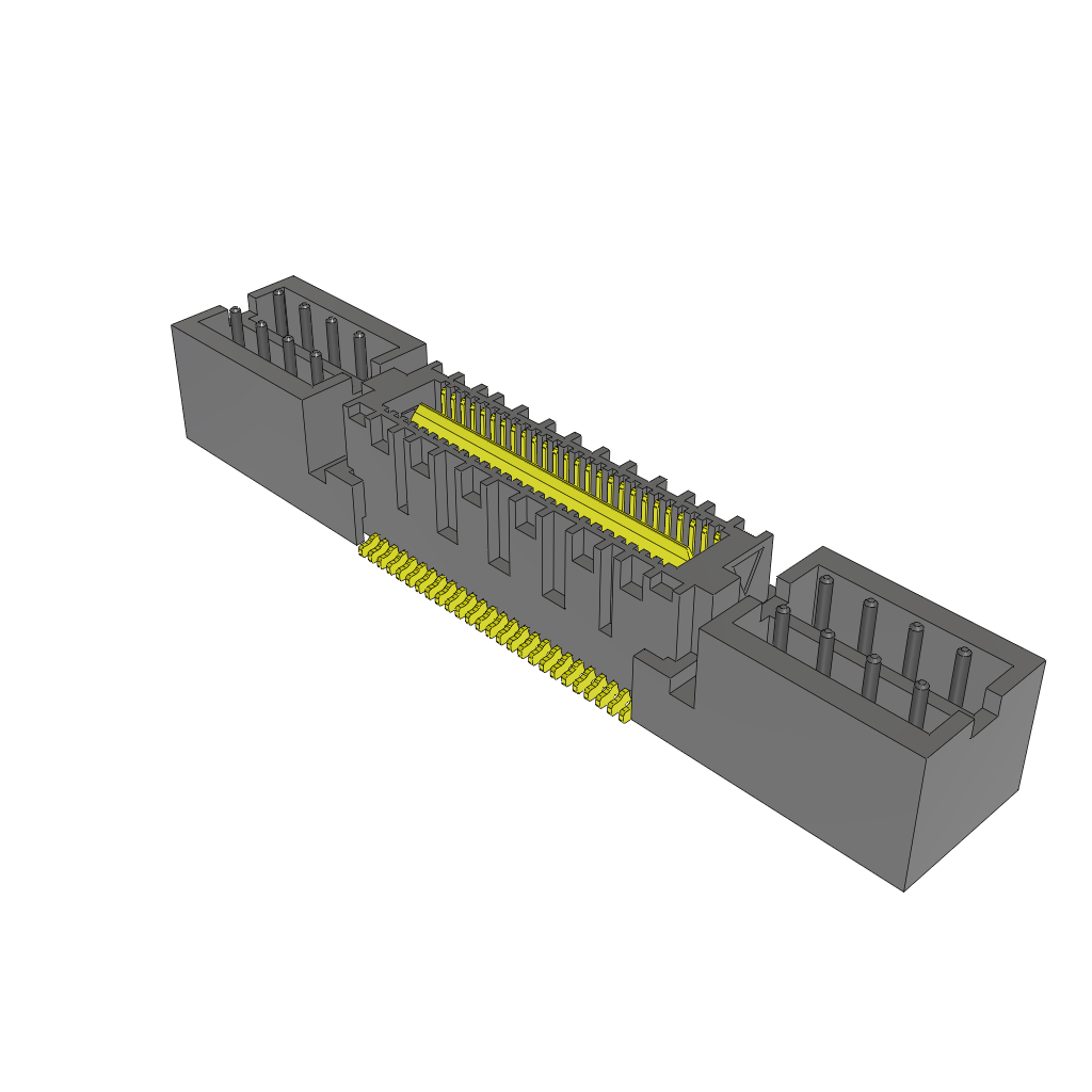 All Parts Connectors Power and Signal connectors QMS-026-06.75-H-D-PC8 by Samtec