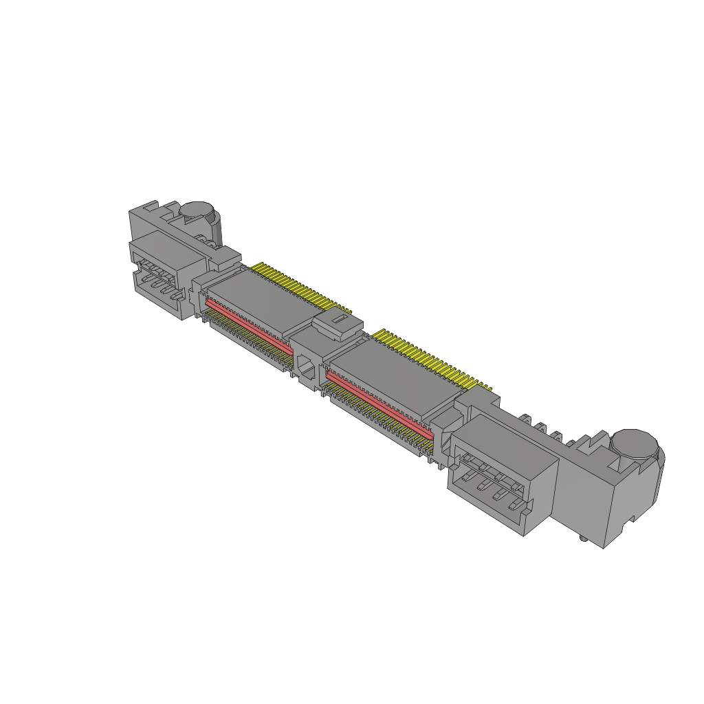 All Parts Connectors Power and Signal connectors QMS-052-02-SL-D-RA-PC8 by Samtec