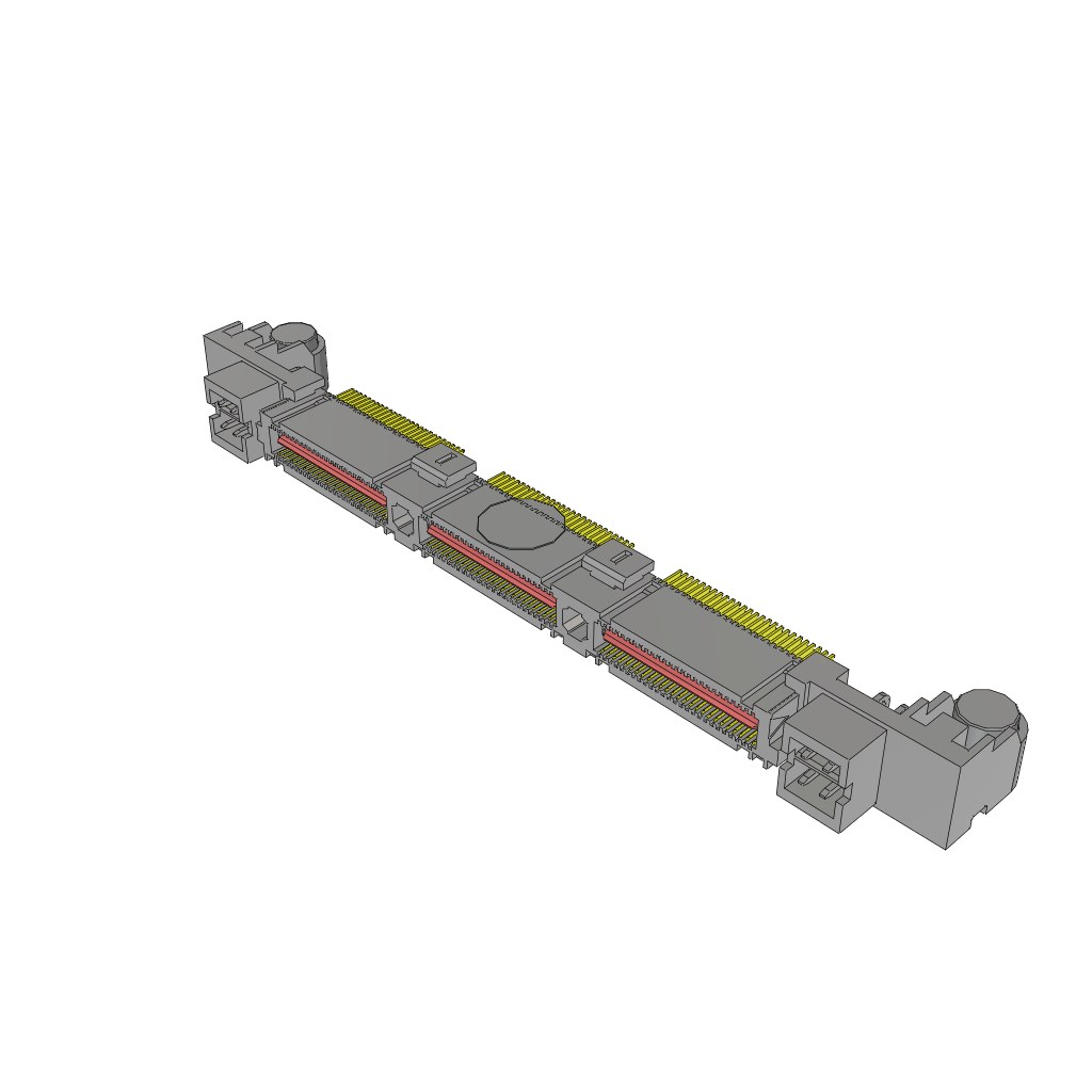 All Parts Connectors Power and Signal connectors QMS-078-01-SL-D-RA-PC4-K by Samtec