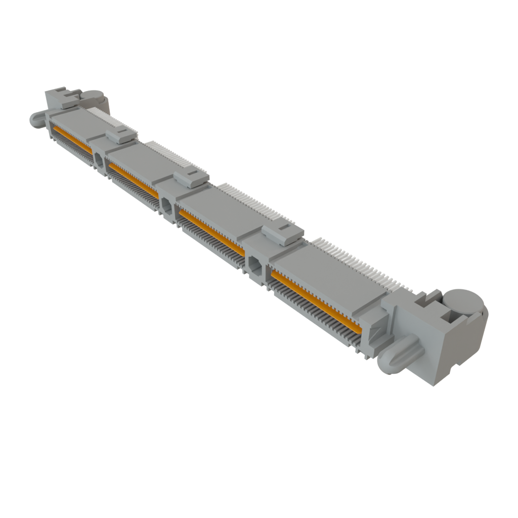 All Parts Connectors Power and Signal connectors QMS-104-01-SL-D-RA by Samtec