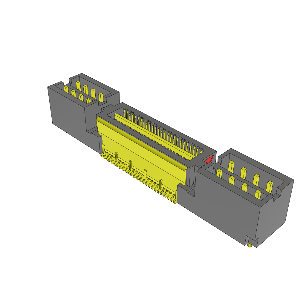 All Parts Connectors Power and Signal connectors QMSS-026-06.75-L-D-PC8 by Samtec