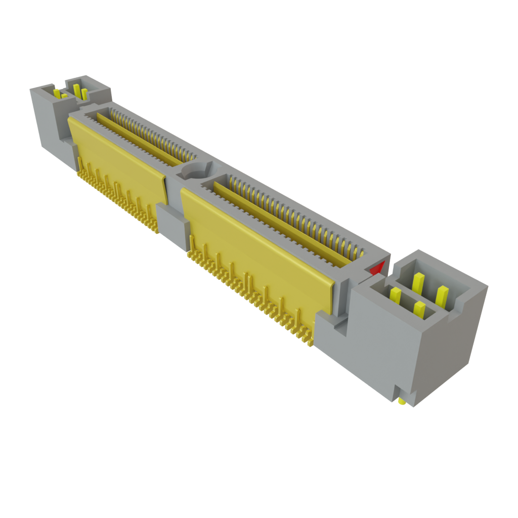 All Parts Connectors Power and Signal connectors QMSS-032-06.75-L-D-DP-PC4 by Samtec