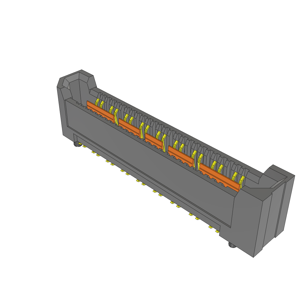 All Parts Connectors rugged connector QRF8-018-05.0-S-D-DP-A by Samtec