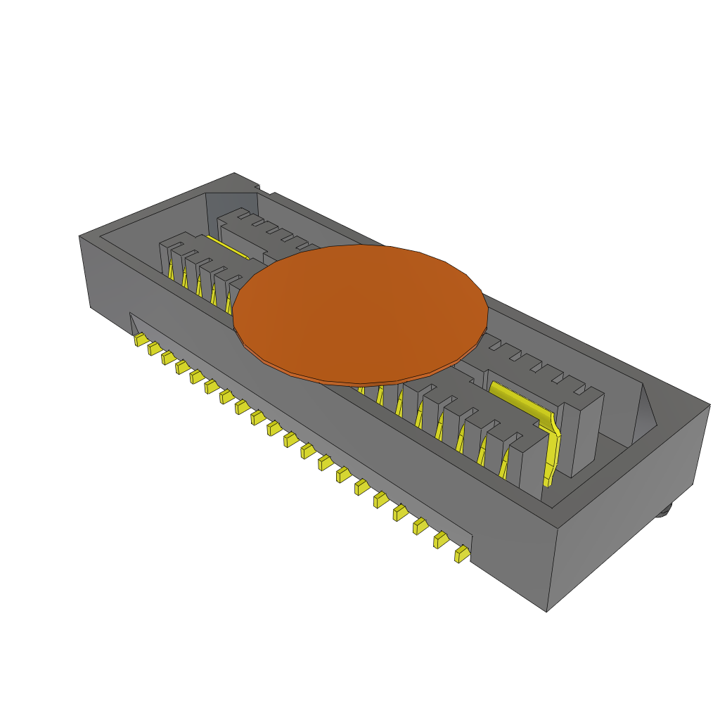 All Parts Connectors rugged connector QSE-020-01-H-D-A-K by Samtec