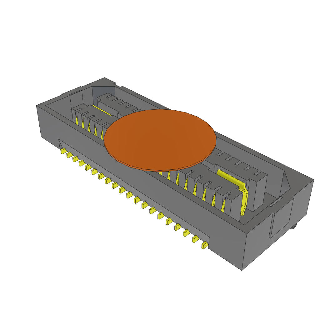 All Parts Connectors rugged connector QSE-020-01-L-D-A-FL-K by Samtec