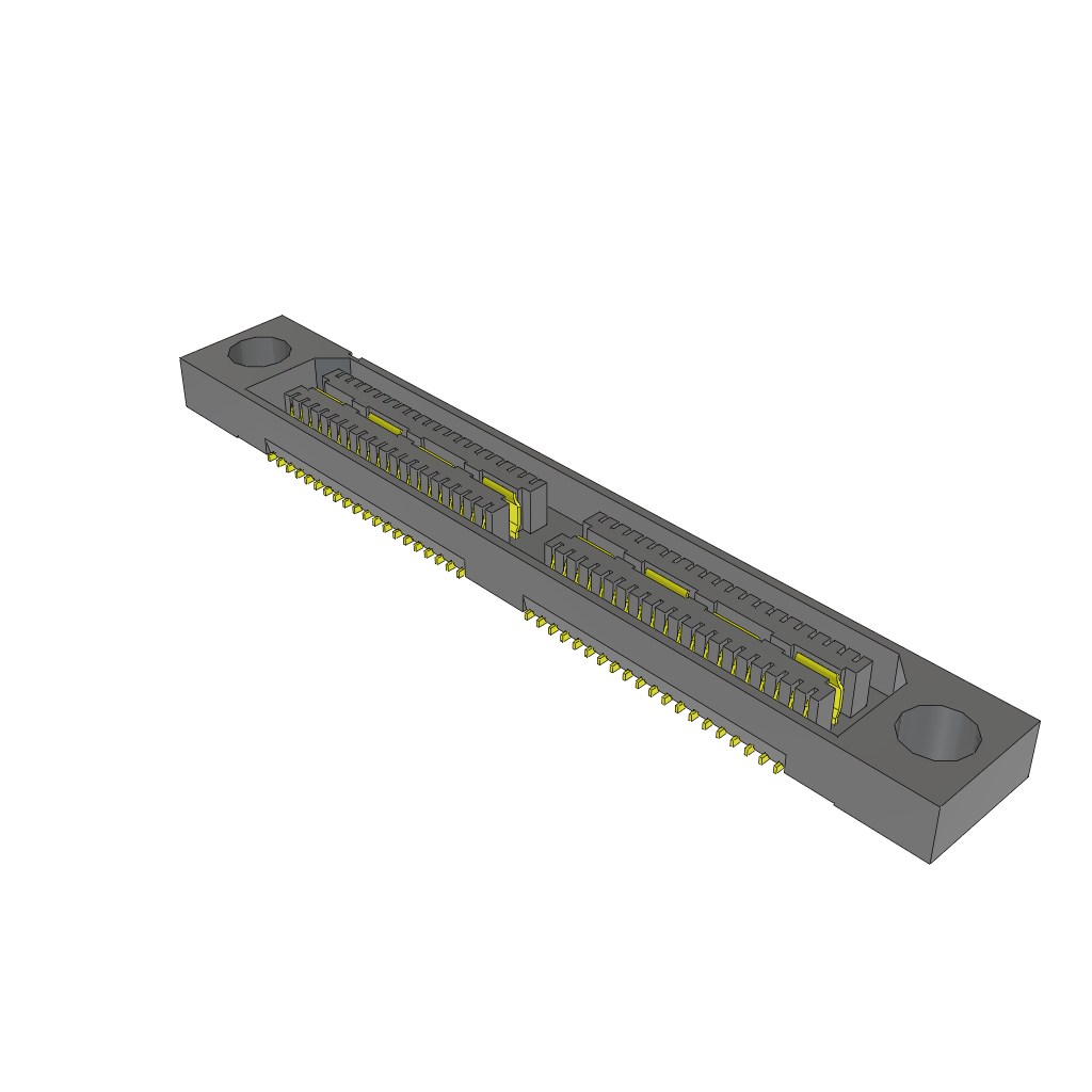 All Parts Connectors rugged connector QSE-040-01-L-D-A-GP-TR by Samtec