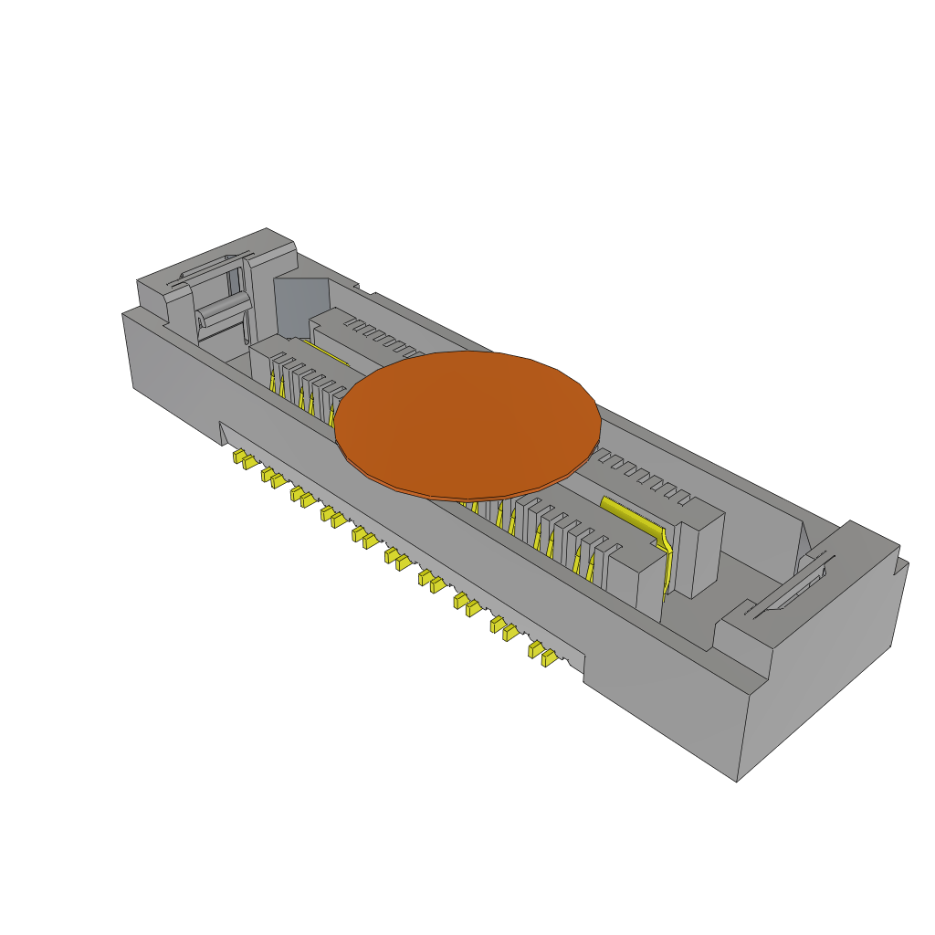 All Parts Connectors rugged connector QSH-020-01-C-D-DP-L-K by Samtec