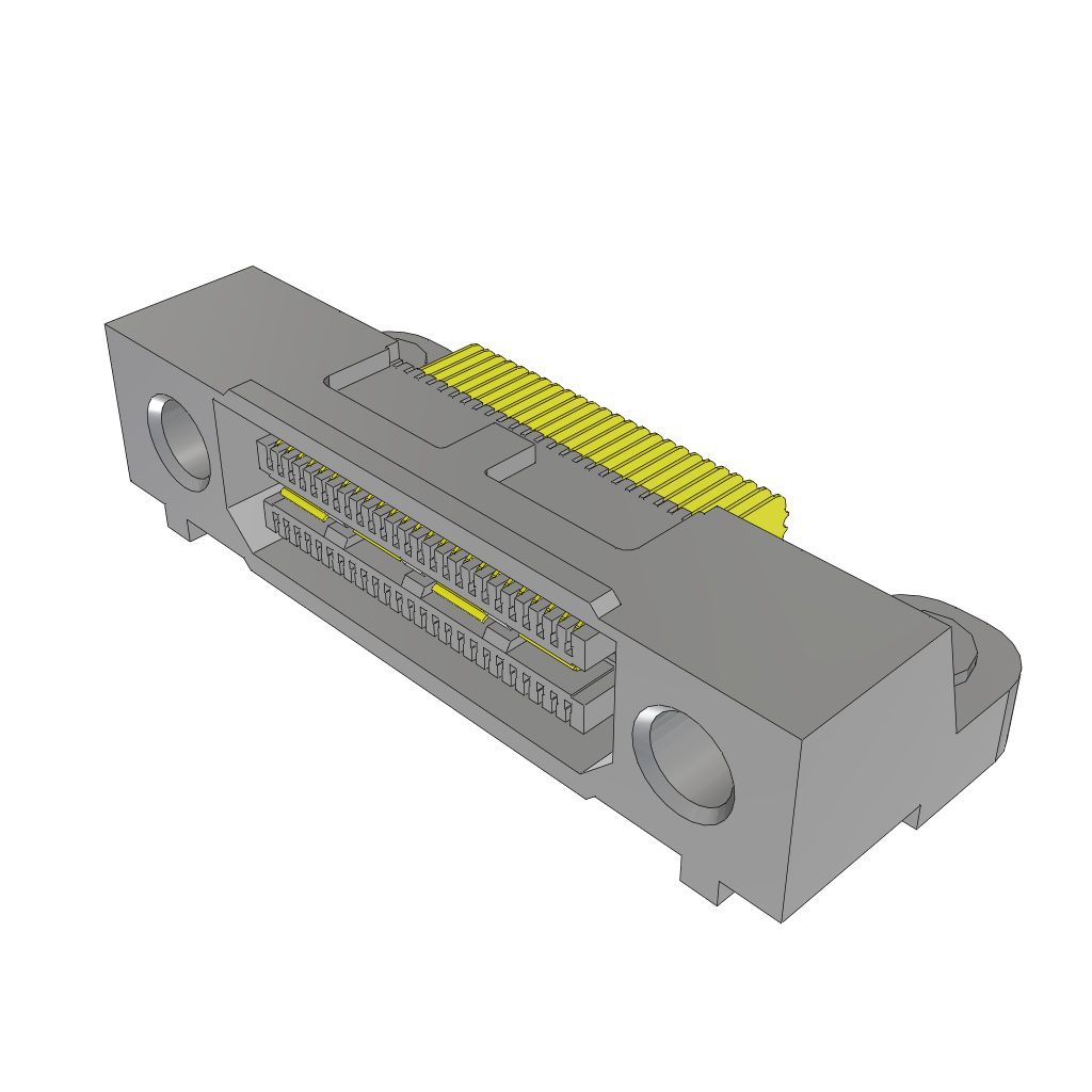 All Parts Connectors rugged connector QSS-025-02-L-D-RA-SP by Samtec