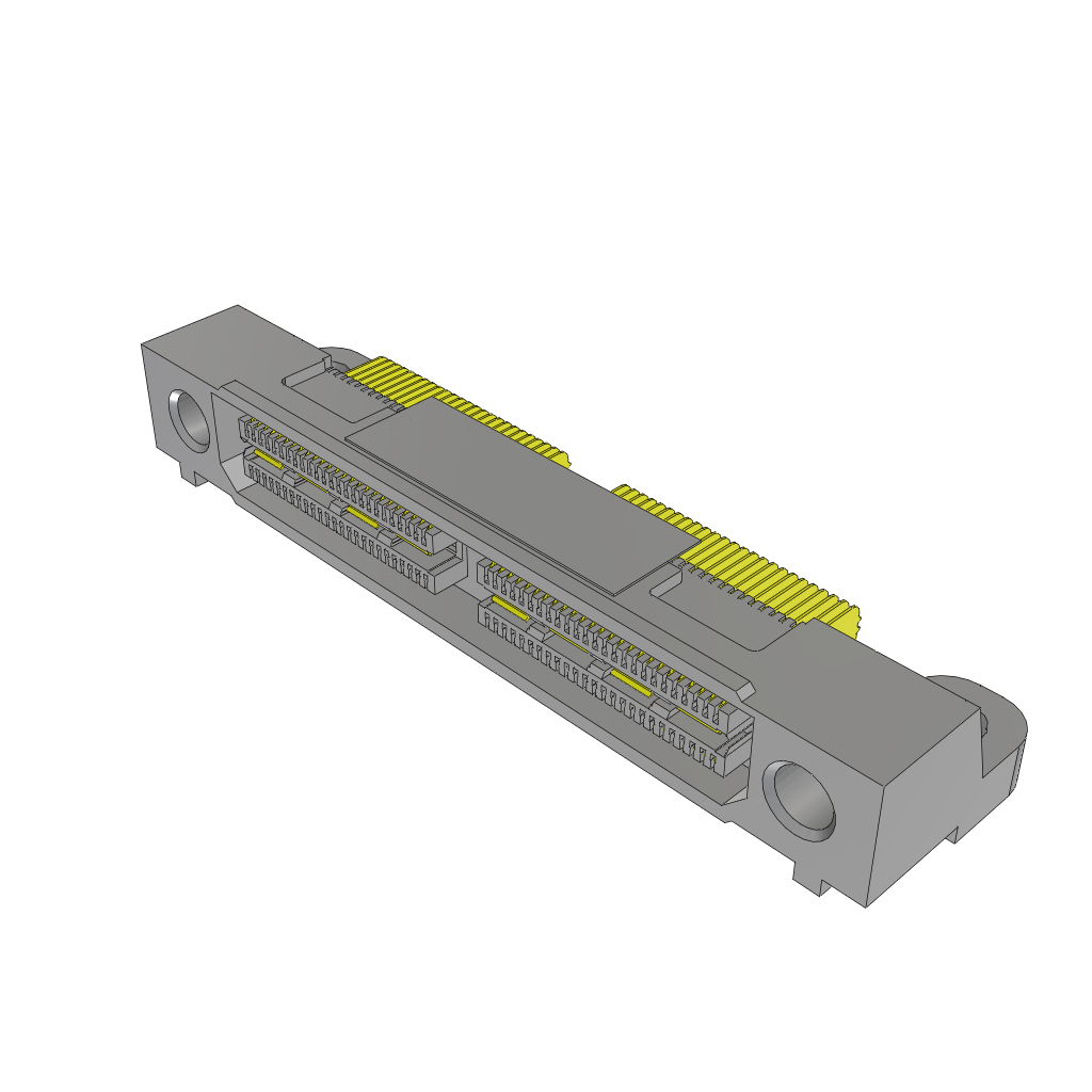 All Parts Connectors rugged connector QSS-050-01-F-D-RA-WT-K by Samtec