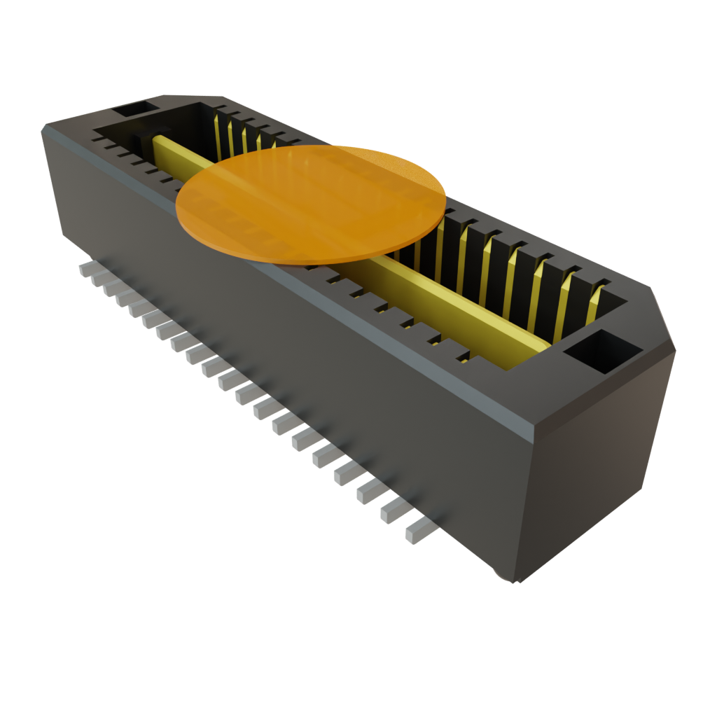 All Parts Connectors rugged connector QTE-020-01-L-D-A-K by Samtec