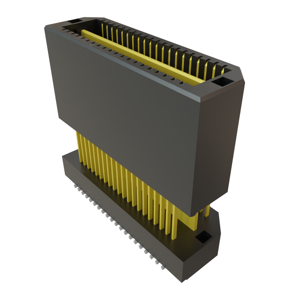 All Parts Connectors rugged connector QTE-020-05-L-D-A by Samtec