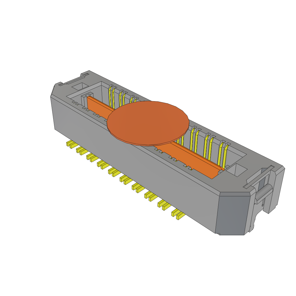 All Parts Connectors rugged connector QTH-020-01-C-D-DP-A-L-K by Samtec