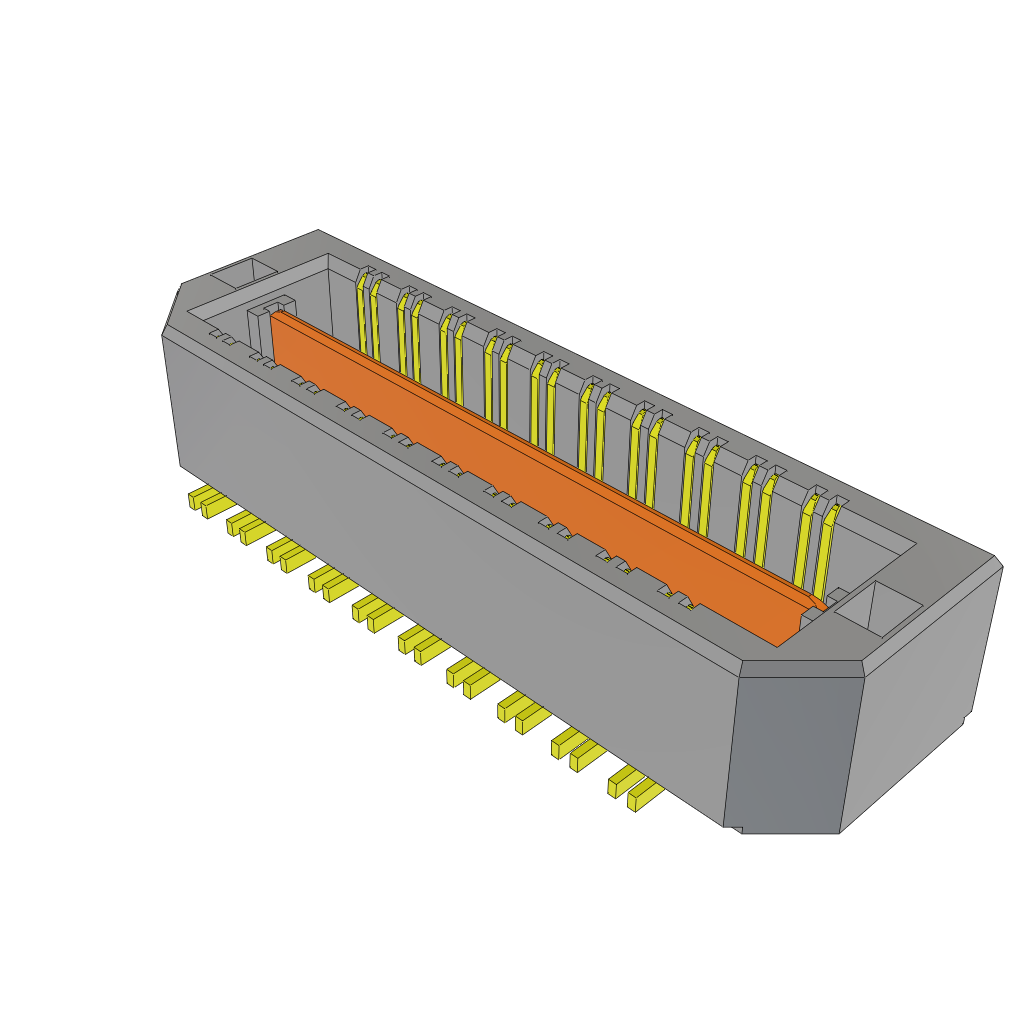 All Parts Connectors rugged connector QTH-020-01-F-D-DP-A-TR by Samtec