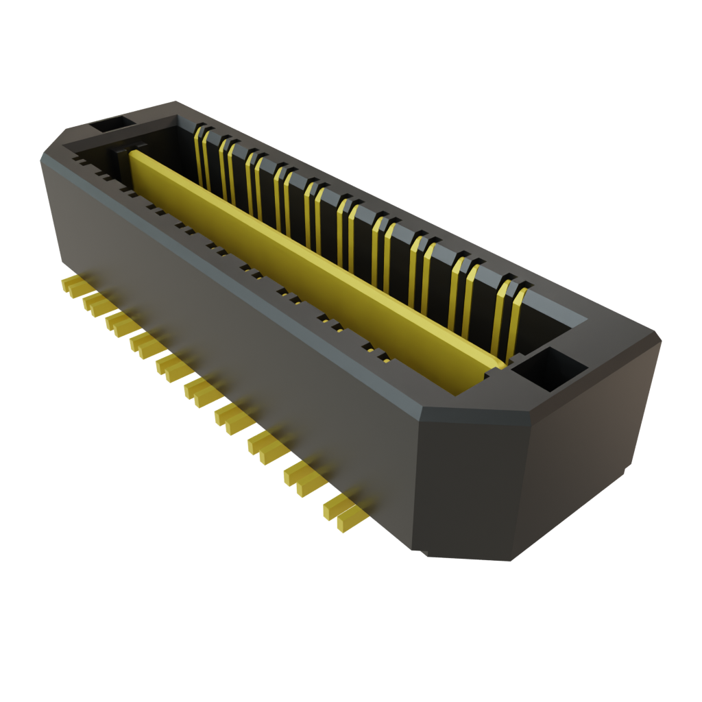 All Parts Connectors rugged connector QTH-020-01-H-D-DP-A by Samtec