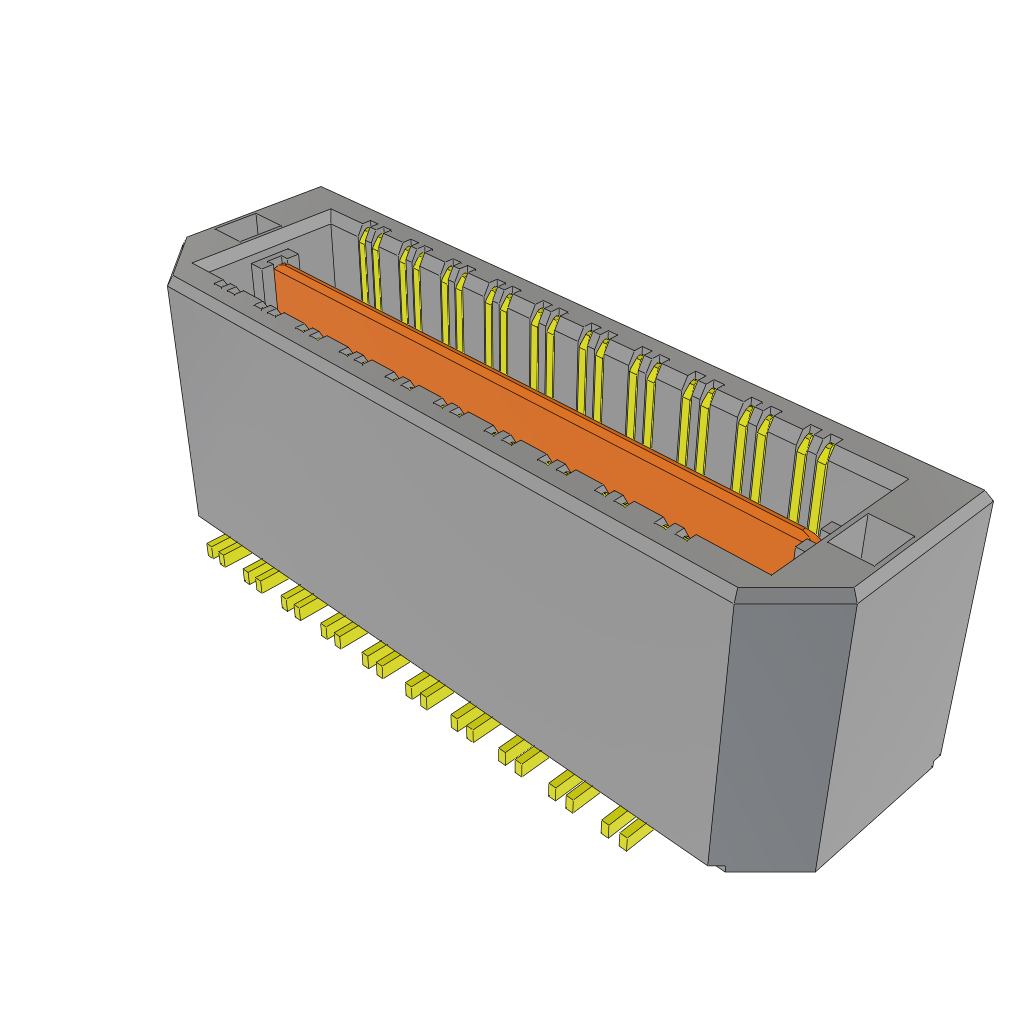 All Parts Connectors rugged connector QTH-020-02-H-D-DP-A by Samtec