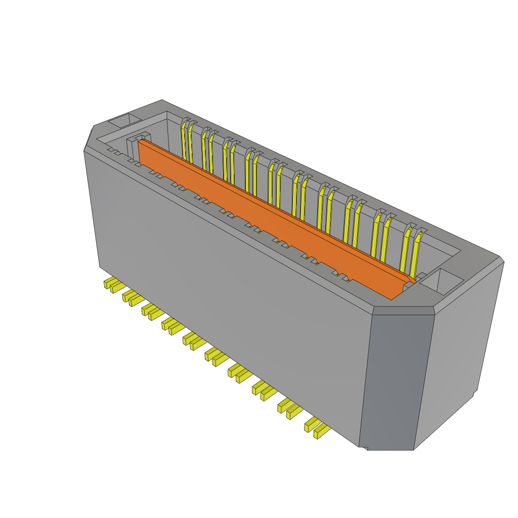All Parts Connectors rugged connector QTH-020-02-L-D-DP by Samtec