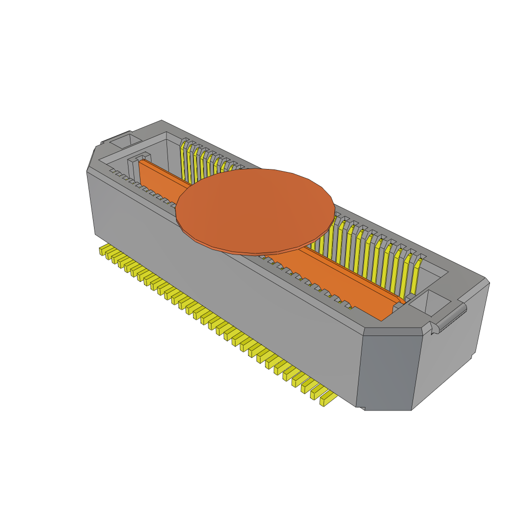 All Parts Connectors rugged connector QTH-030-01-L-D-A-FL-K-TR by Samtec
