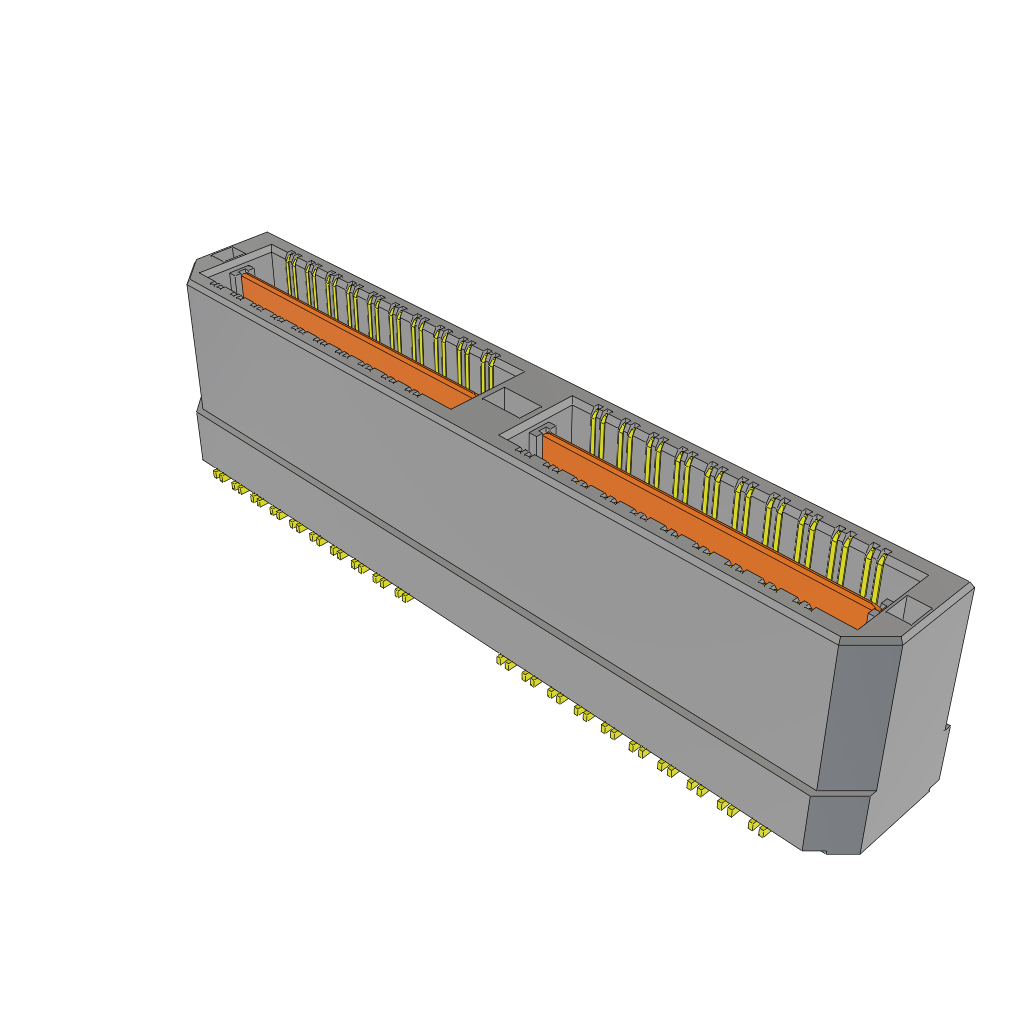 All Parts Connectors rugged connector QTH-040-03-C-D-DP-A by Samtec