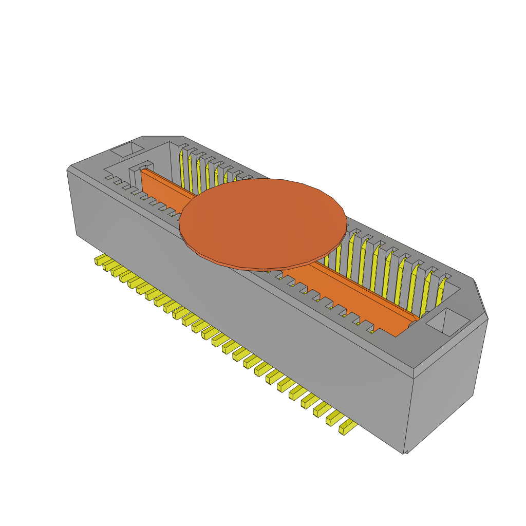 All Parts Connectors rugged connector QTS-025-01-F-D-K by Samtec