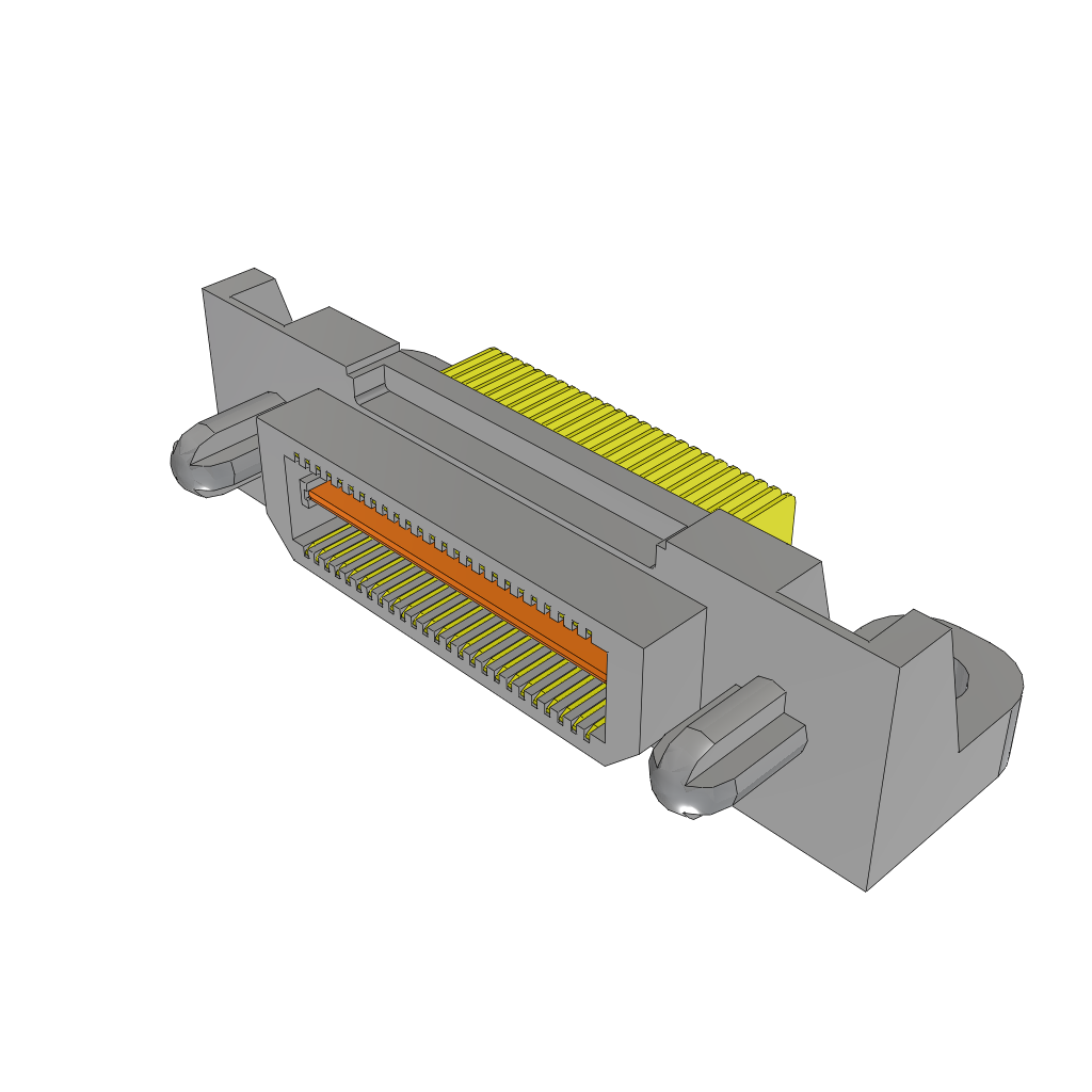 All Parts Connectors rugged connector QTS-025-01-H-D-RA by Samtec