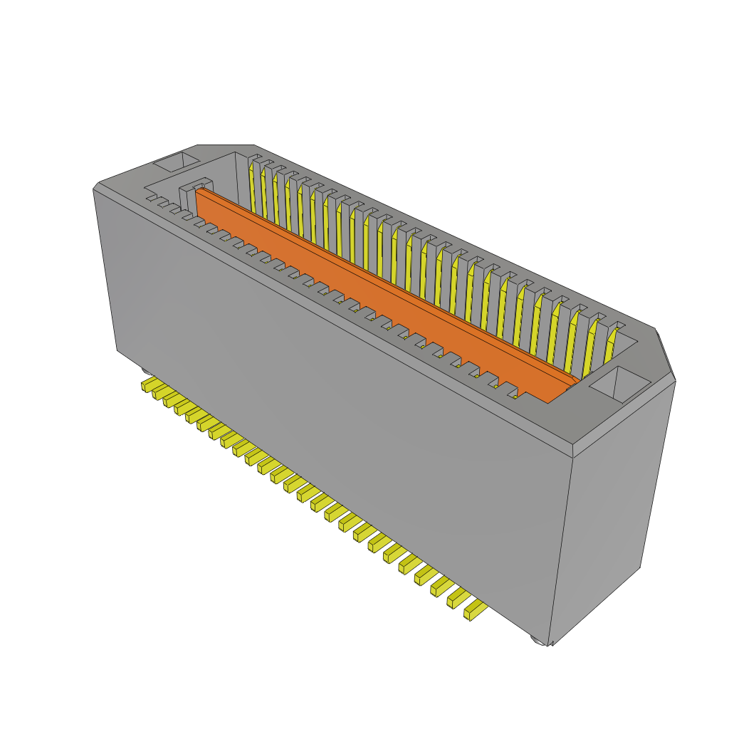 All Parts Connectors rugged connector QTS-025-02-F-D-A by Samtec