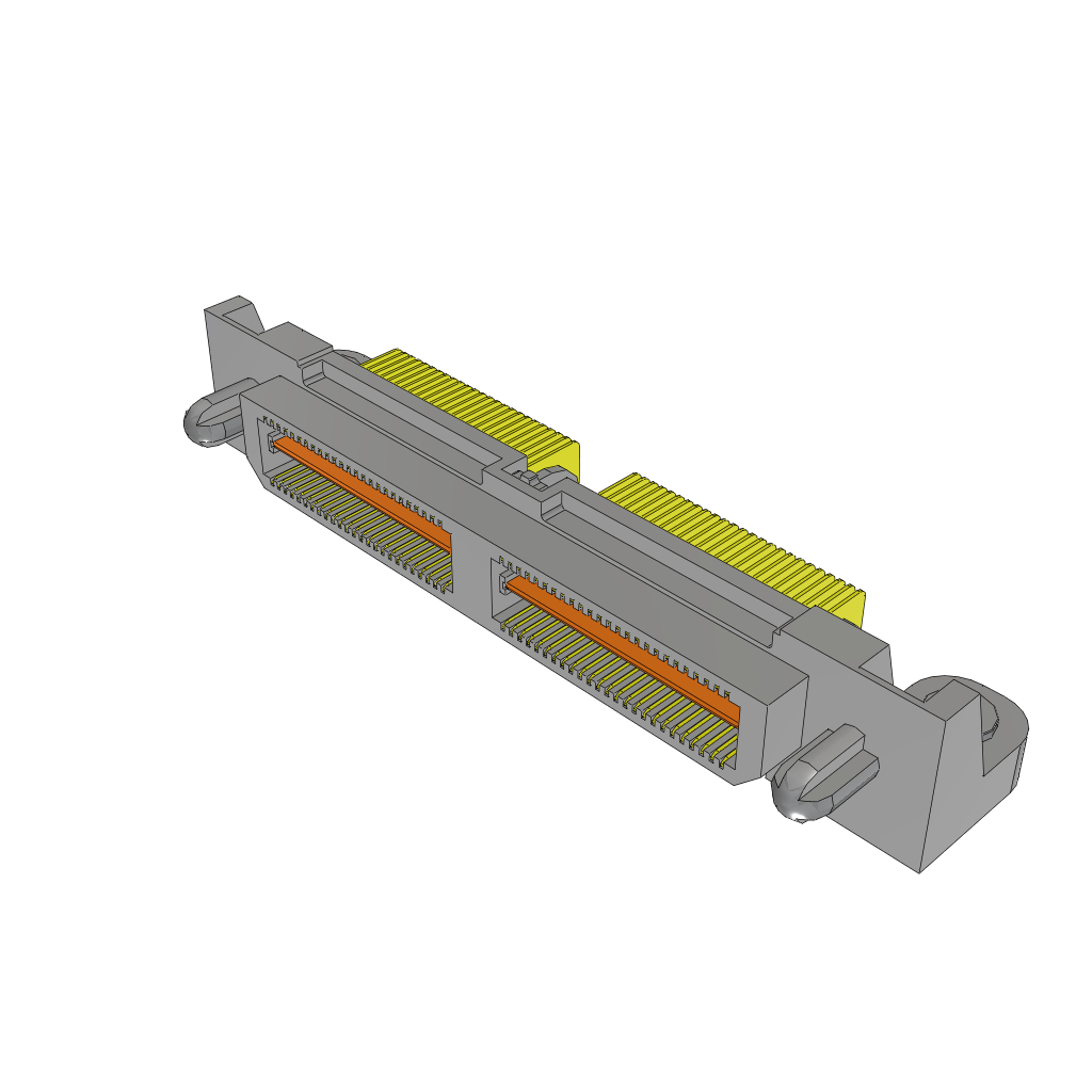 All Parts Connectors rugged connector QTS-050-01-H-D-RA-WT-SP by Samtec