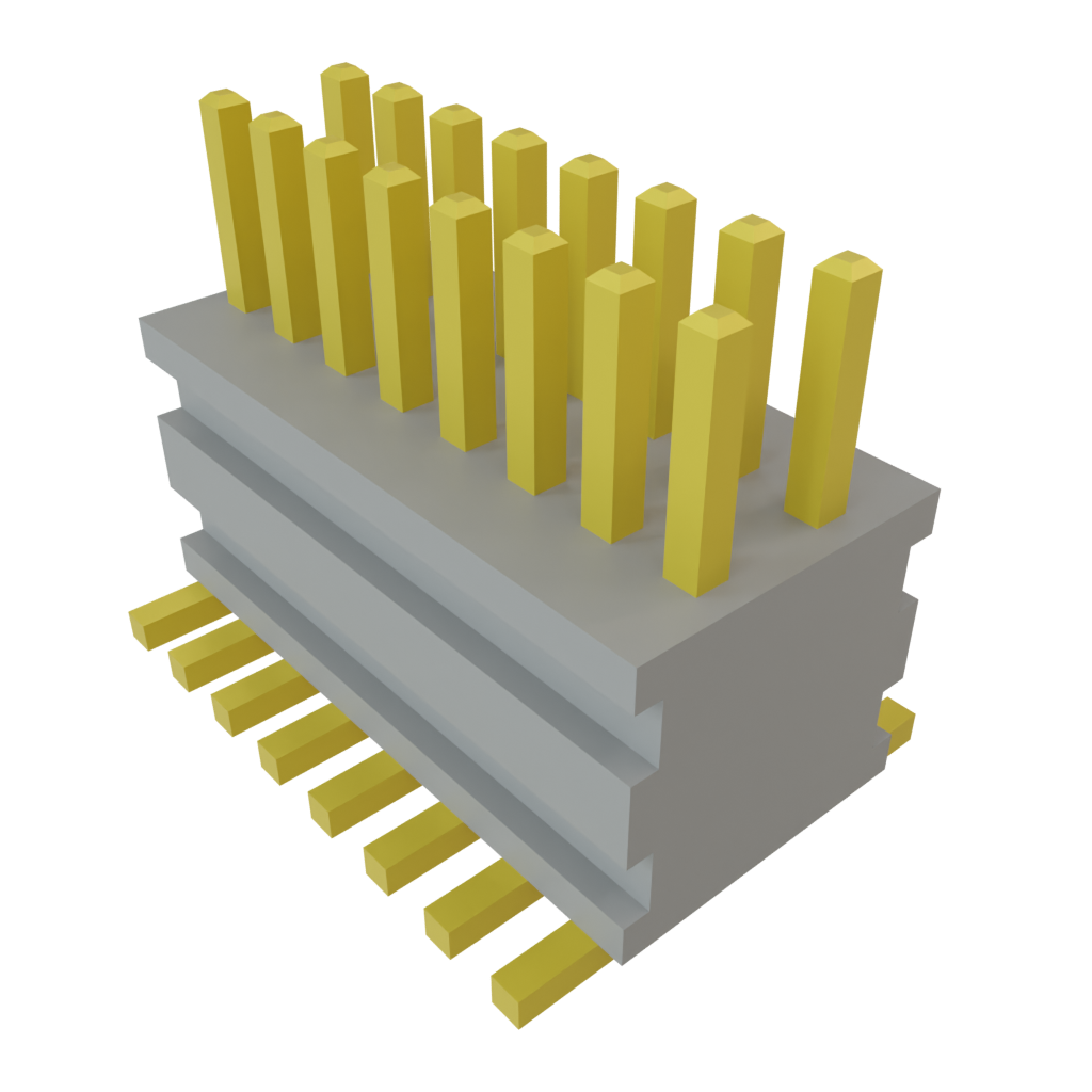 All Parts Connectors Backplane Connectors Hard Metric Connectors AW-08-03-G-D-122-075 by Samtec