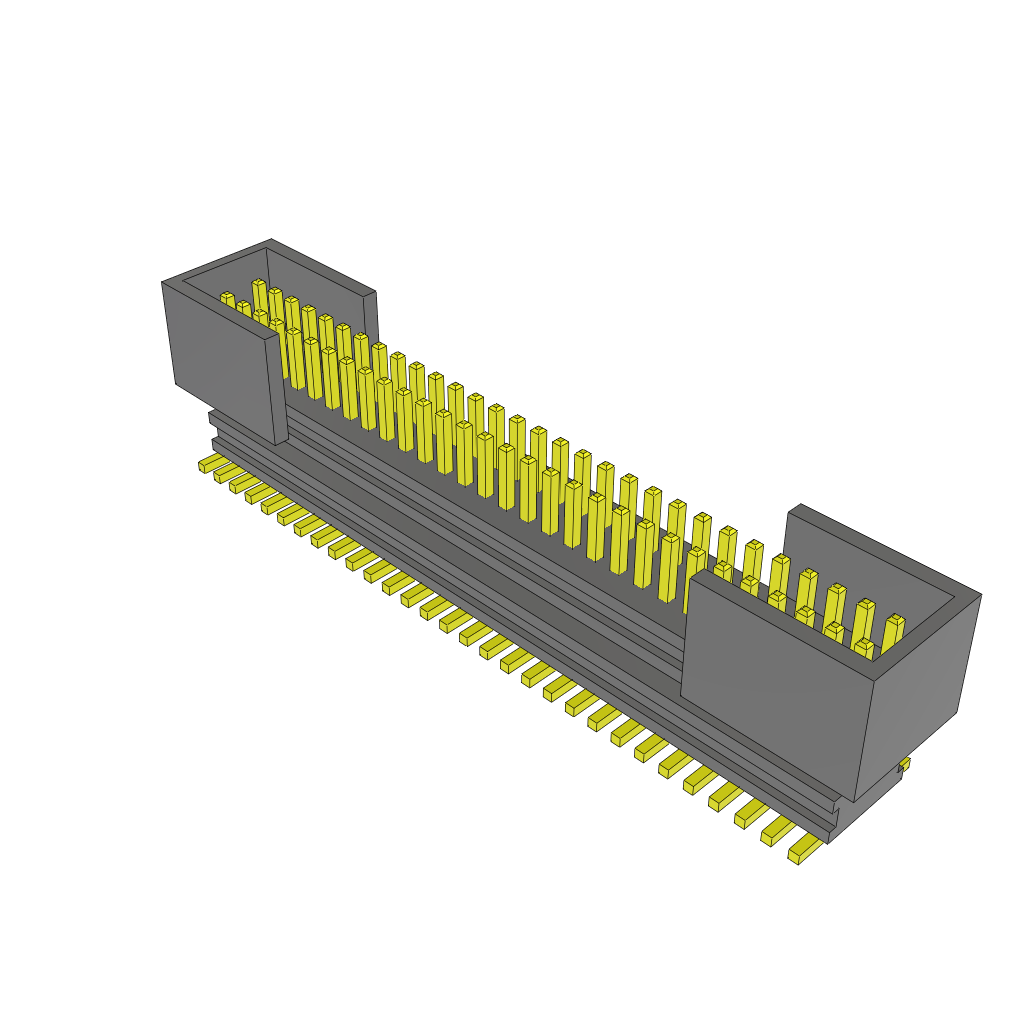 All Parts Connectors Backplane Connectors Hard Metric Connectors AW-30-03-G-D-150-075-ES by Samtec