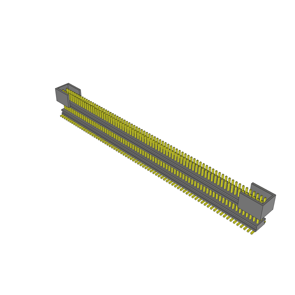All Parts Connectors Backplane Connectors Hard Metric Connectors AW-75-03-G-D-210-075-ES by Samtec