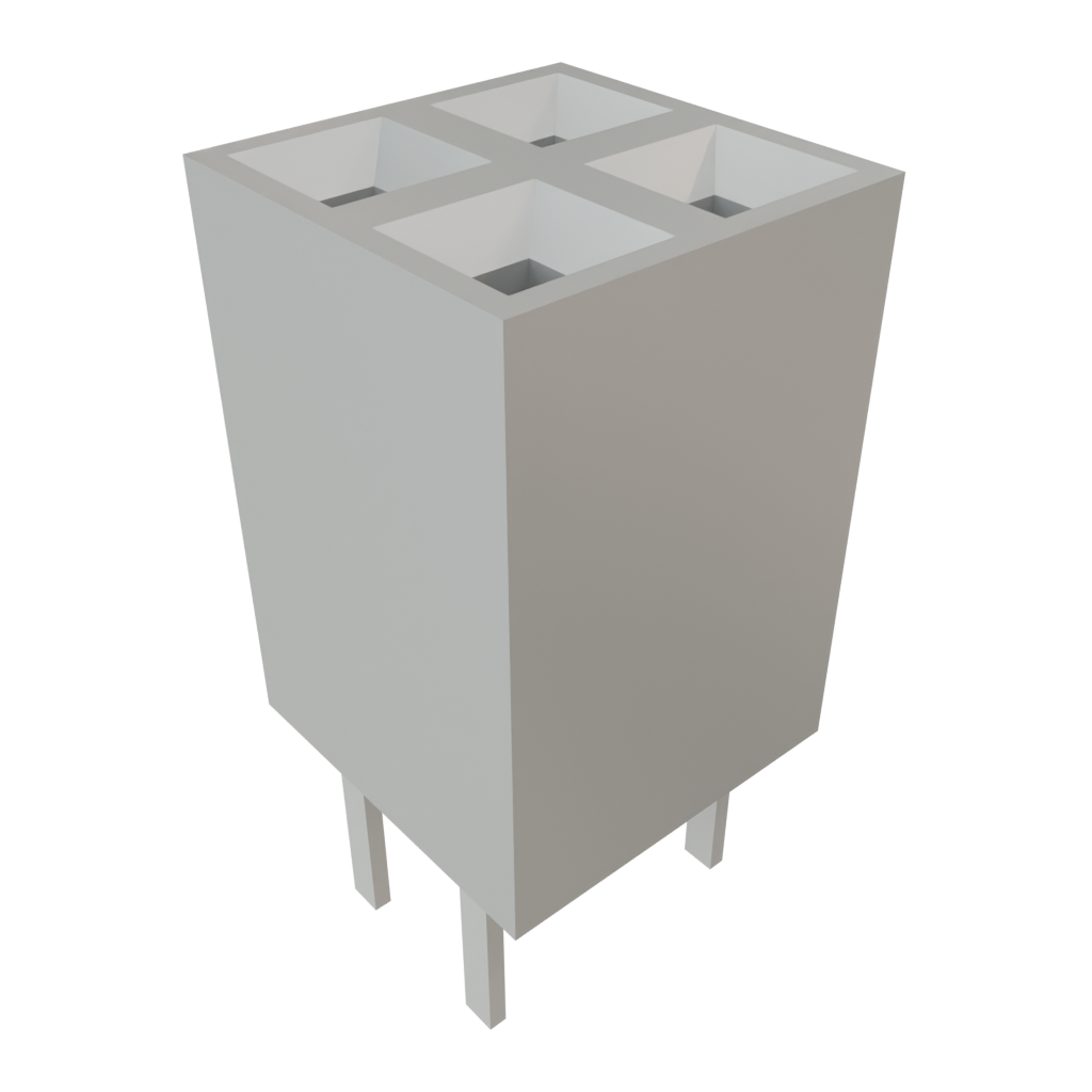 All Parts Connectors rugged connector BCS-102-L-D-DE by Samtec