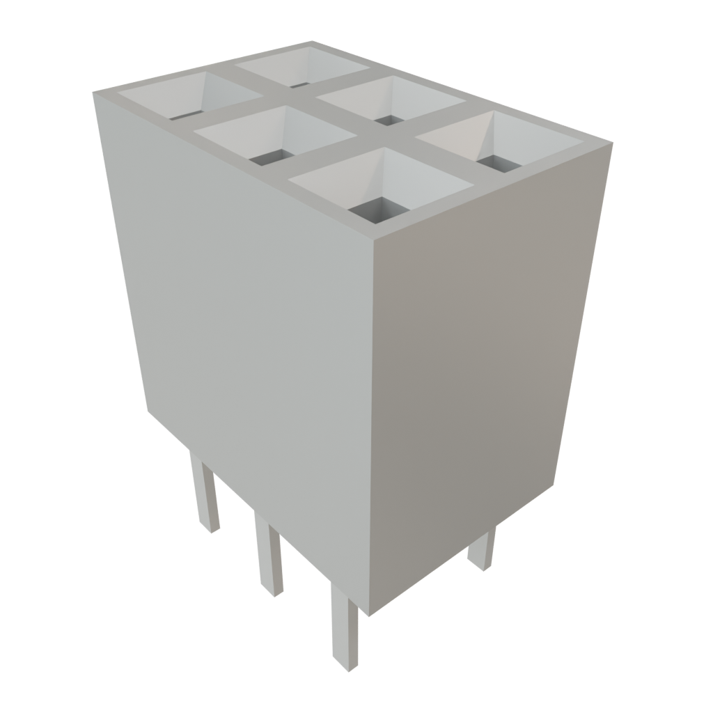 All Parts Connectors rugged connector BCS-103-F-D-DE by Samtec