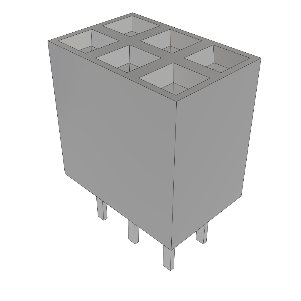 All Parts Connectors rugged connector BCS-103-LM-D-TE by Samtec