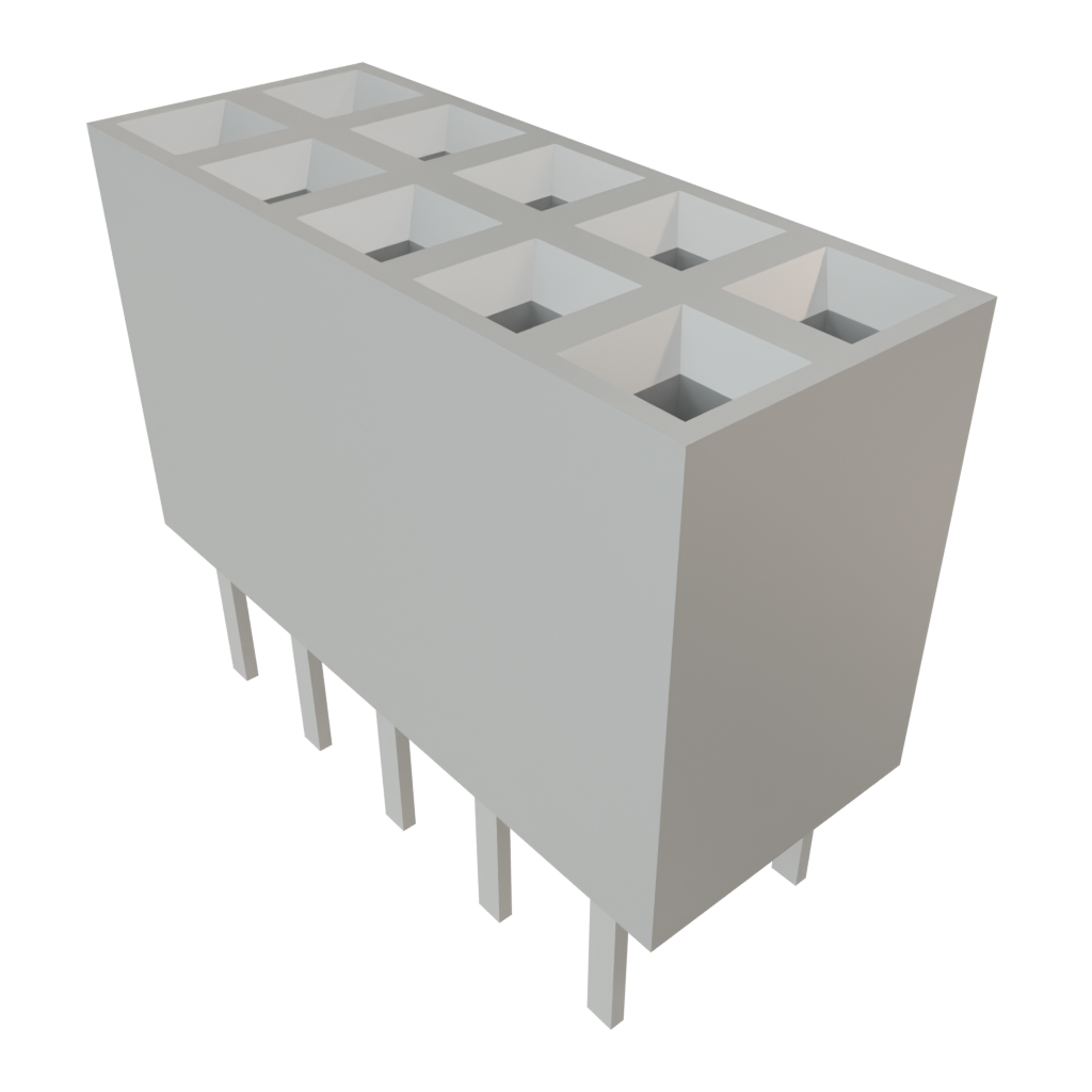 All Parts Connectors rugged connector BCS-105-L-D-DE by Samtec