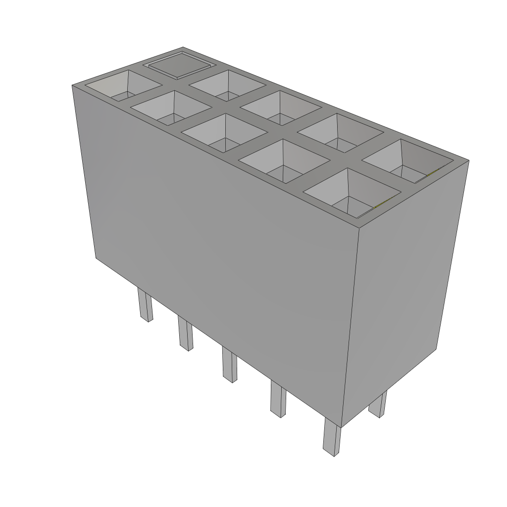 All Parts Connectors rugged connector BCS-105-L-D-TE-010 by Samtec