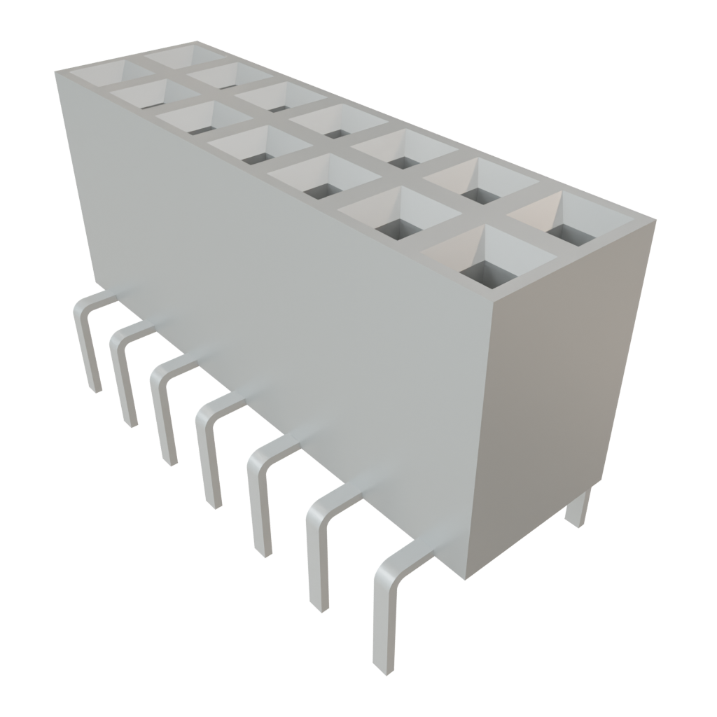 All Parts Connectors rugged connector BCS-107-L-D-PE-BE by Samtec