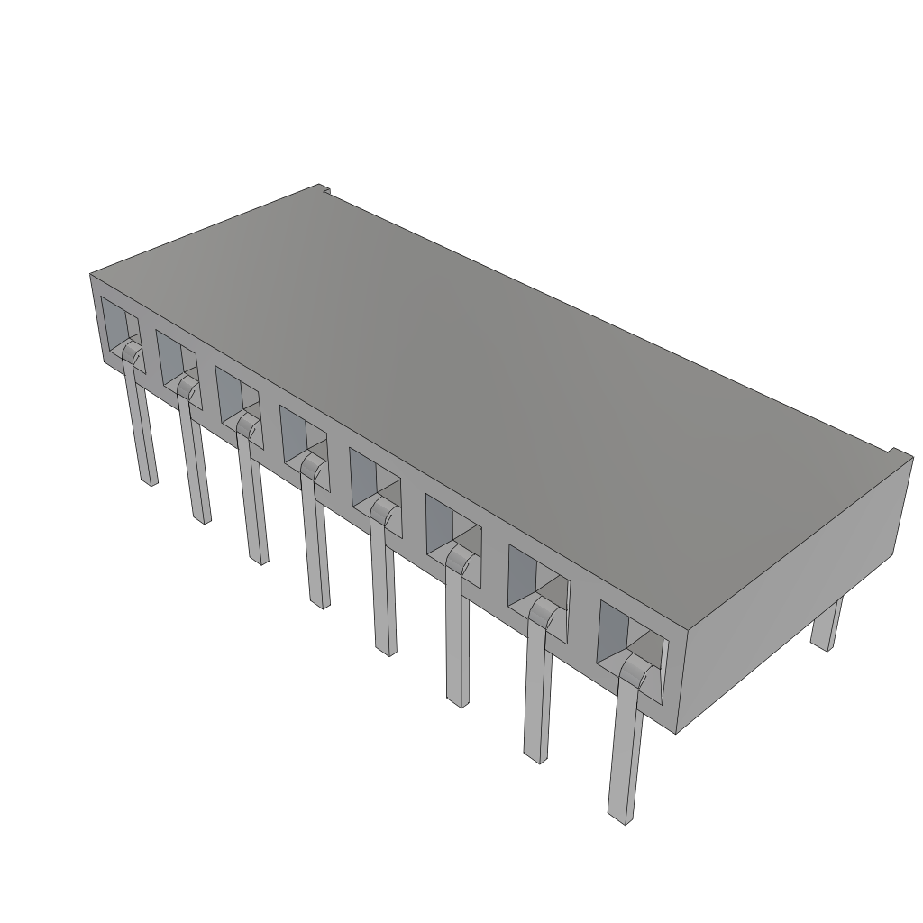 BCS-108-F-S-HE by Samtec