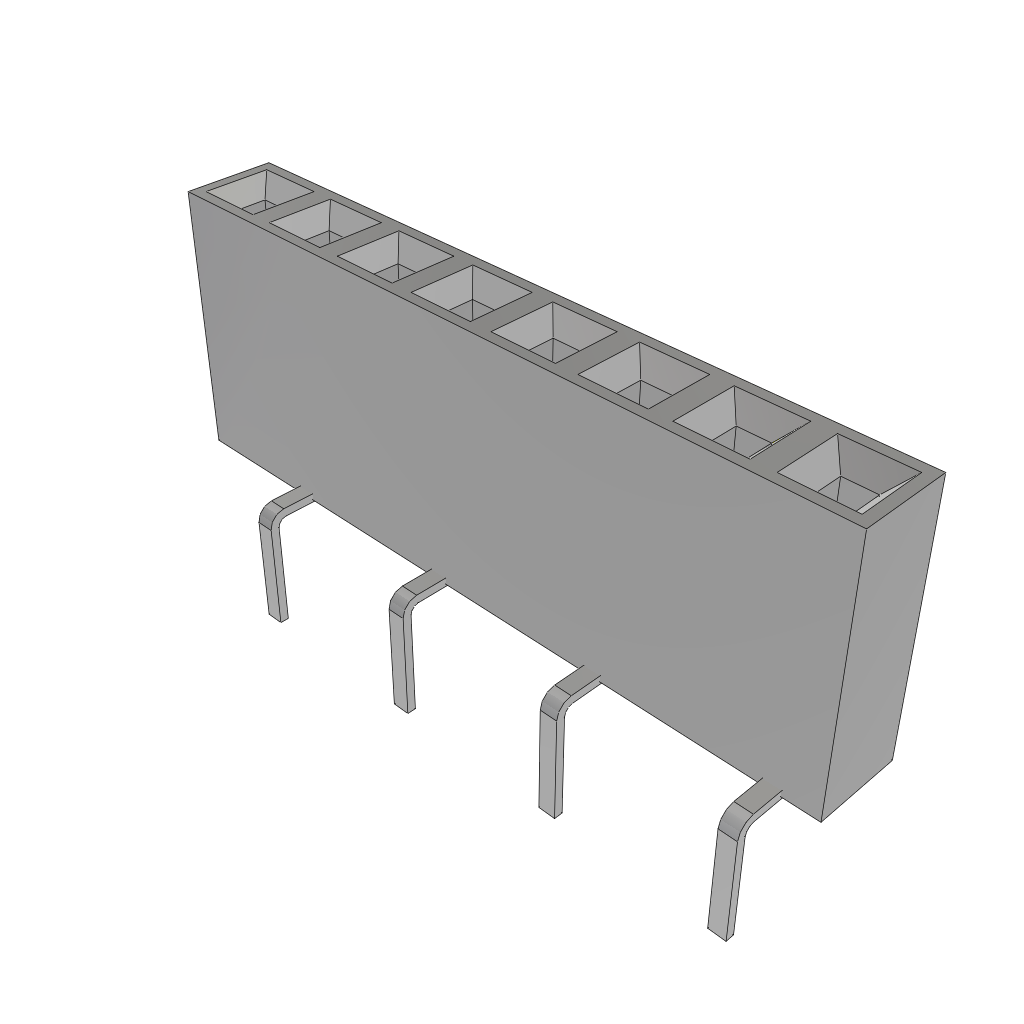 All Parts Connectors rugged connector BCS-108-LM-S-PE by Samtec