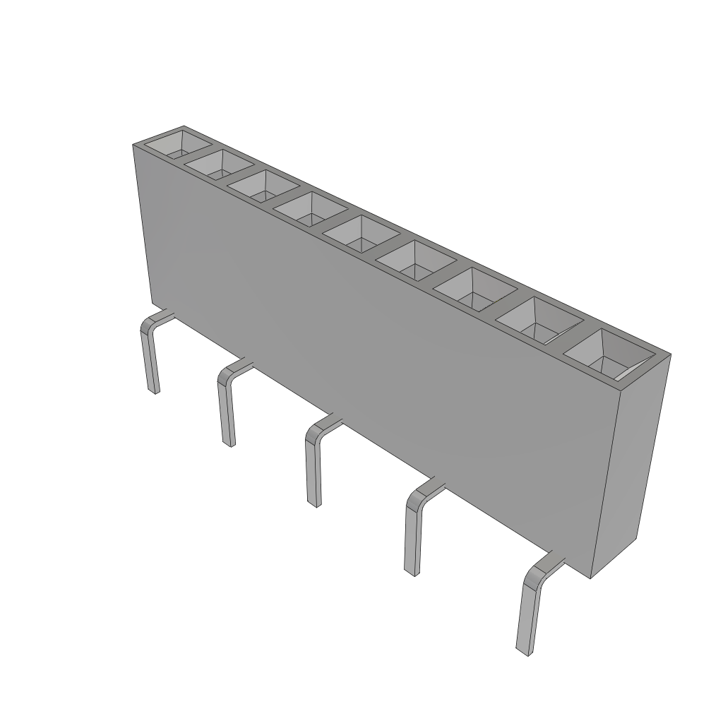All Parts Connectors rugged connector BCS-109-LM-S-PE by Samtec