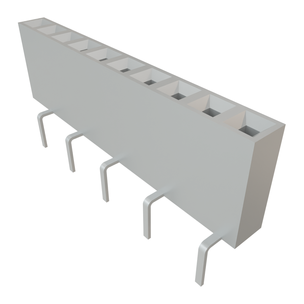 All Parts Connectors rugged connector BCS-110-F-S-PE by Samtec