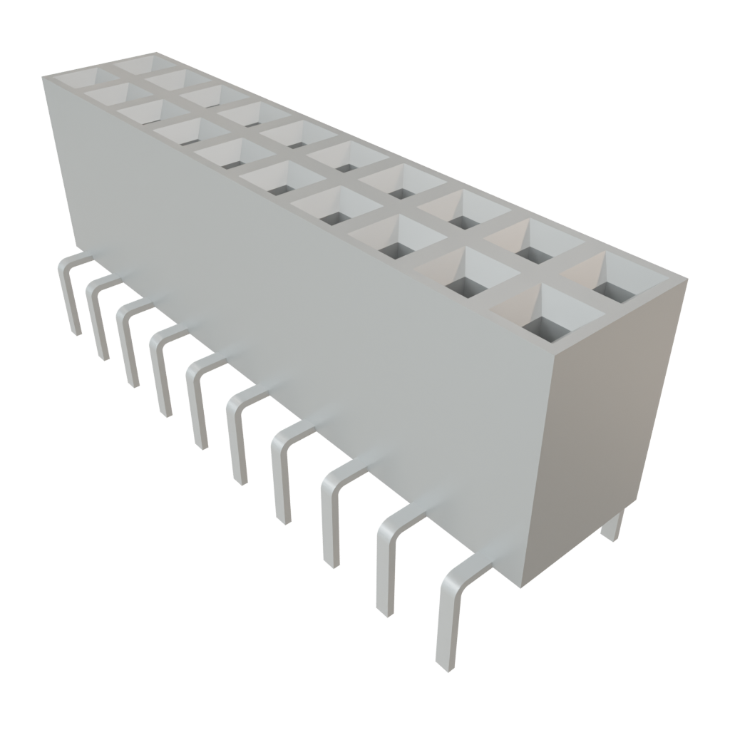 All Parts Connectors rugged connector BCS-110-L-D-PE by Samtec