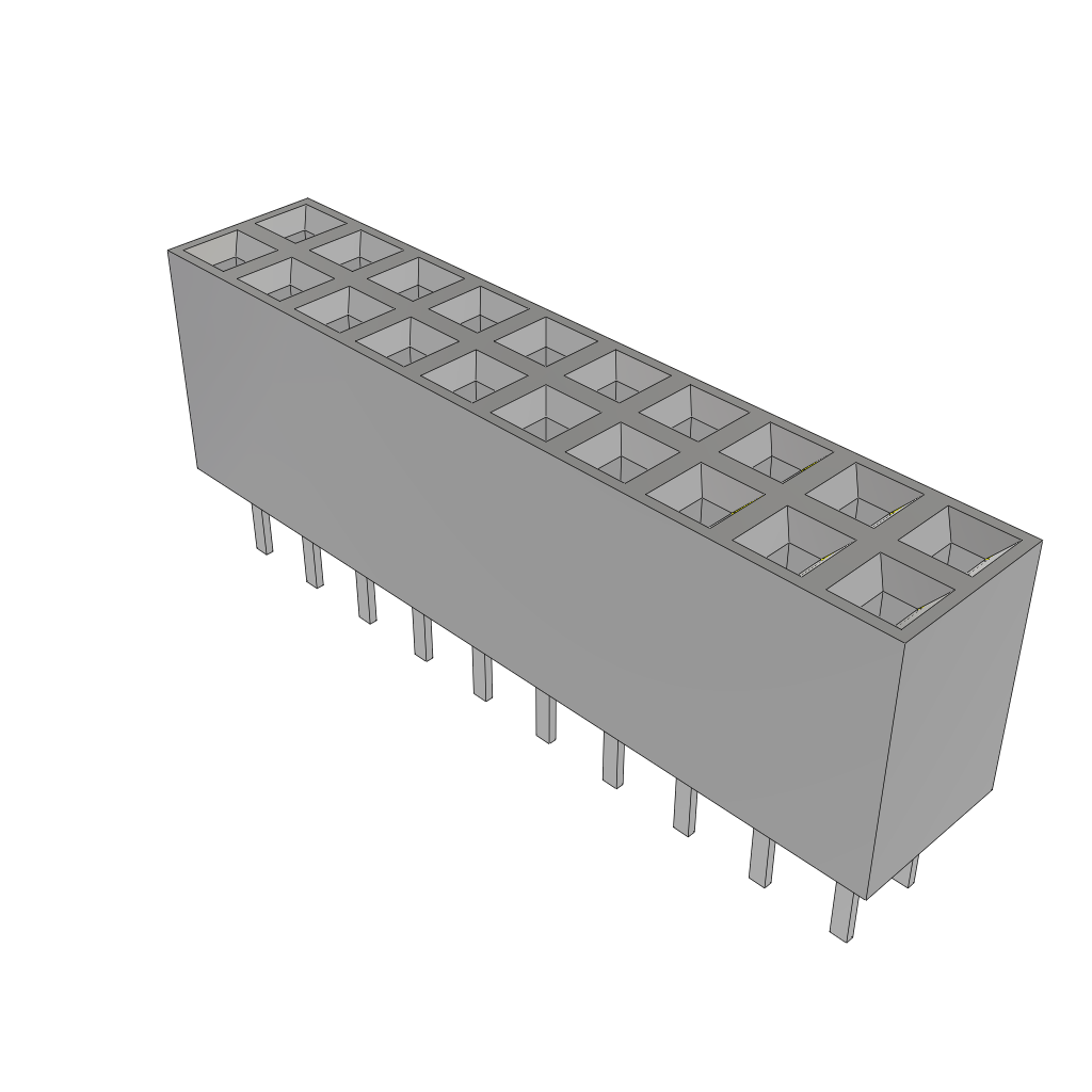 All Parts Connectors rugged connector BCS-110-SM-D-TE by Samtec