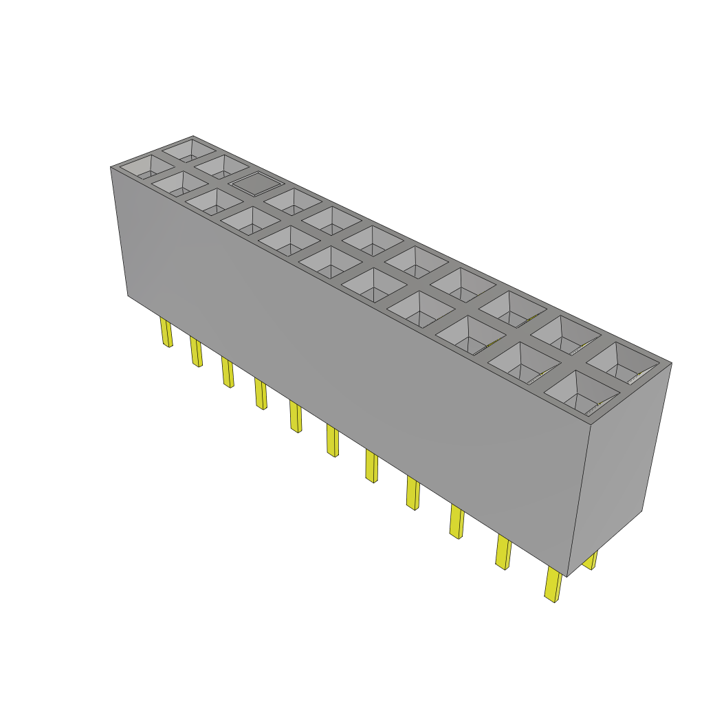 All Parts Connectors rugged connector BCS-111-H-D-TE-018 by Samtec