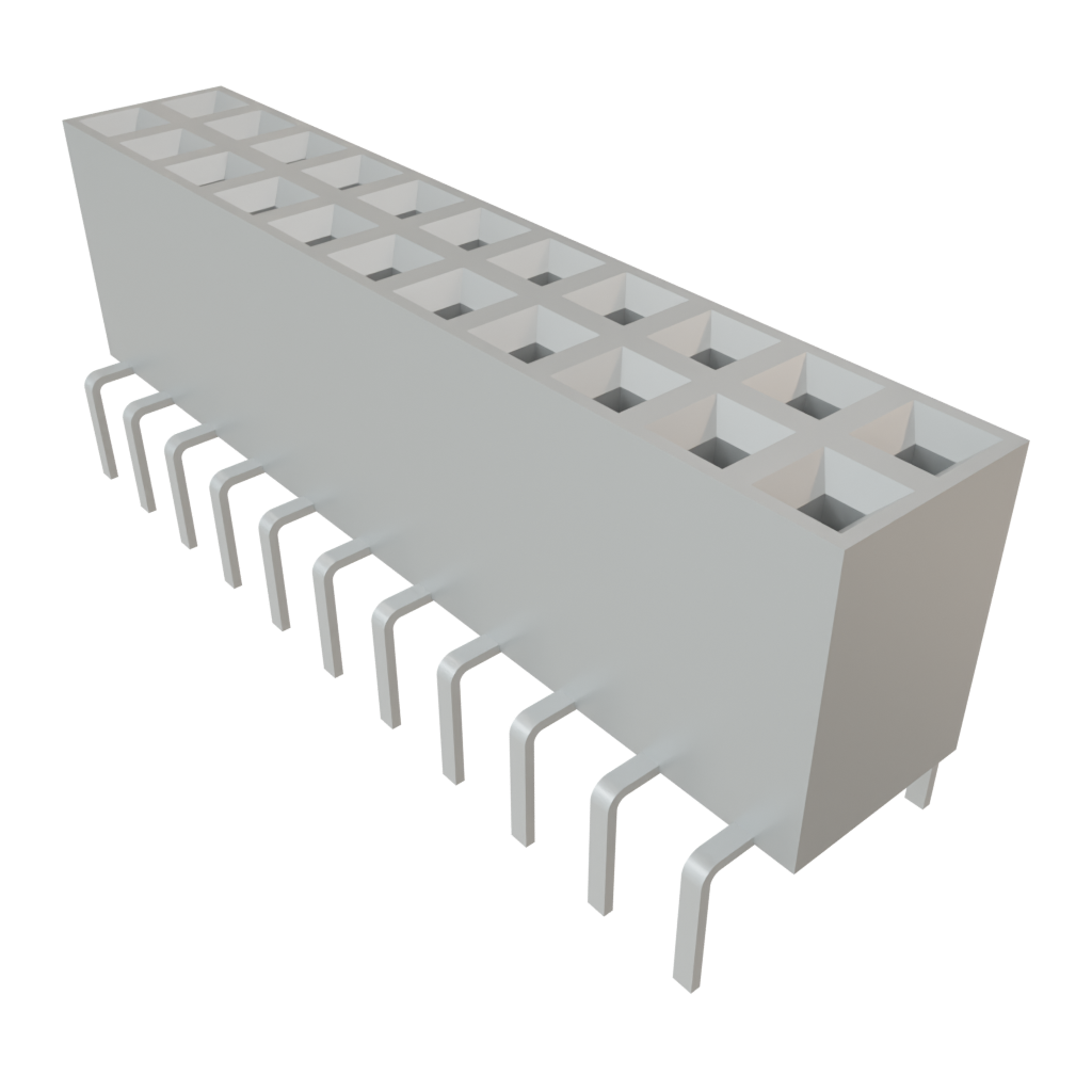 All Parts Connectors rugged connector BCS-111-L-D-PE by Samtec