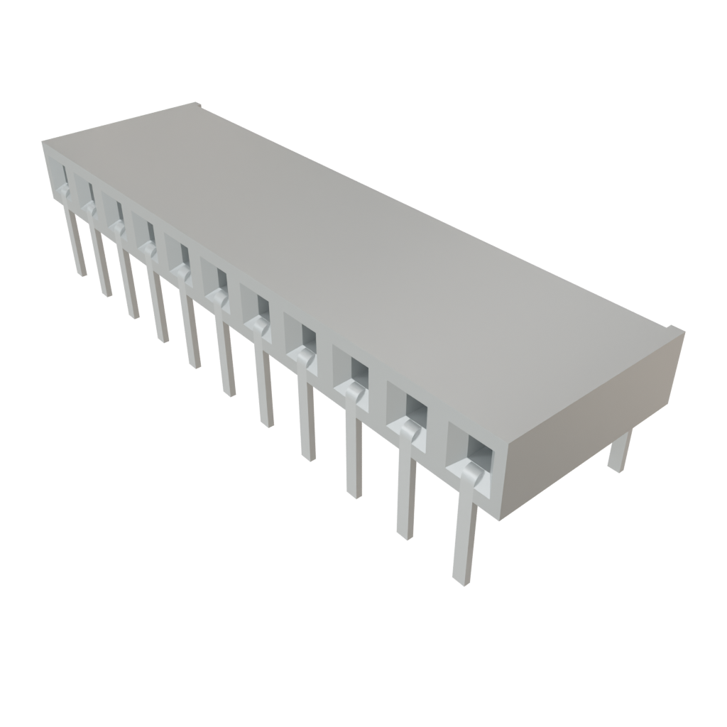 All Parts Connectors rugged connector BCS-111-L-S-HE by Samtec