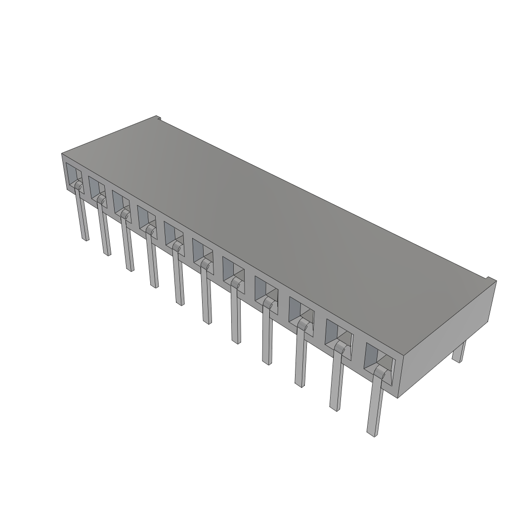 All Parts Connectors rugged connector BCS-111-LM-S-HE by Samtec
