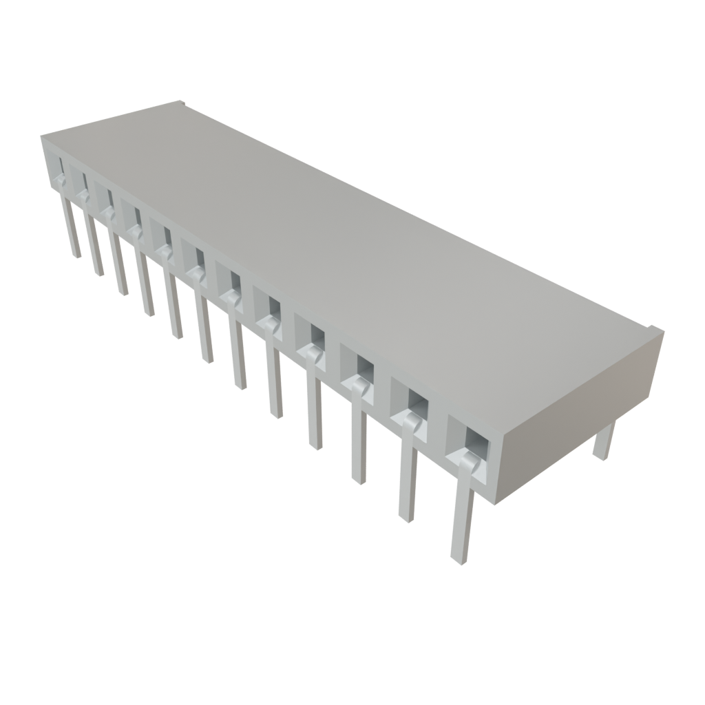 All Parts Connectors rugged connector BCS-112-L-S-HE by Samtec