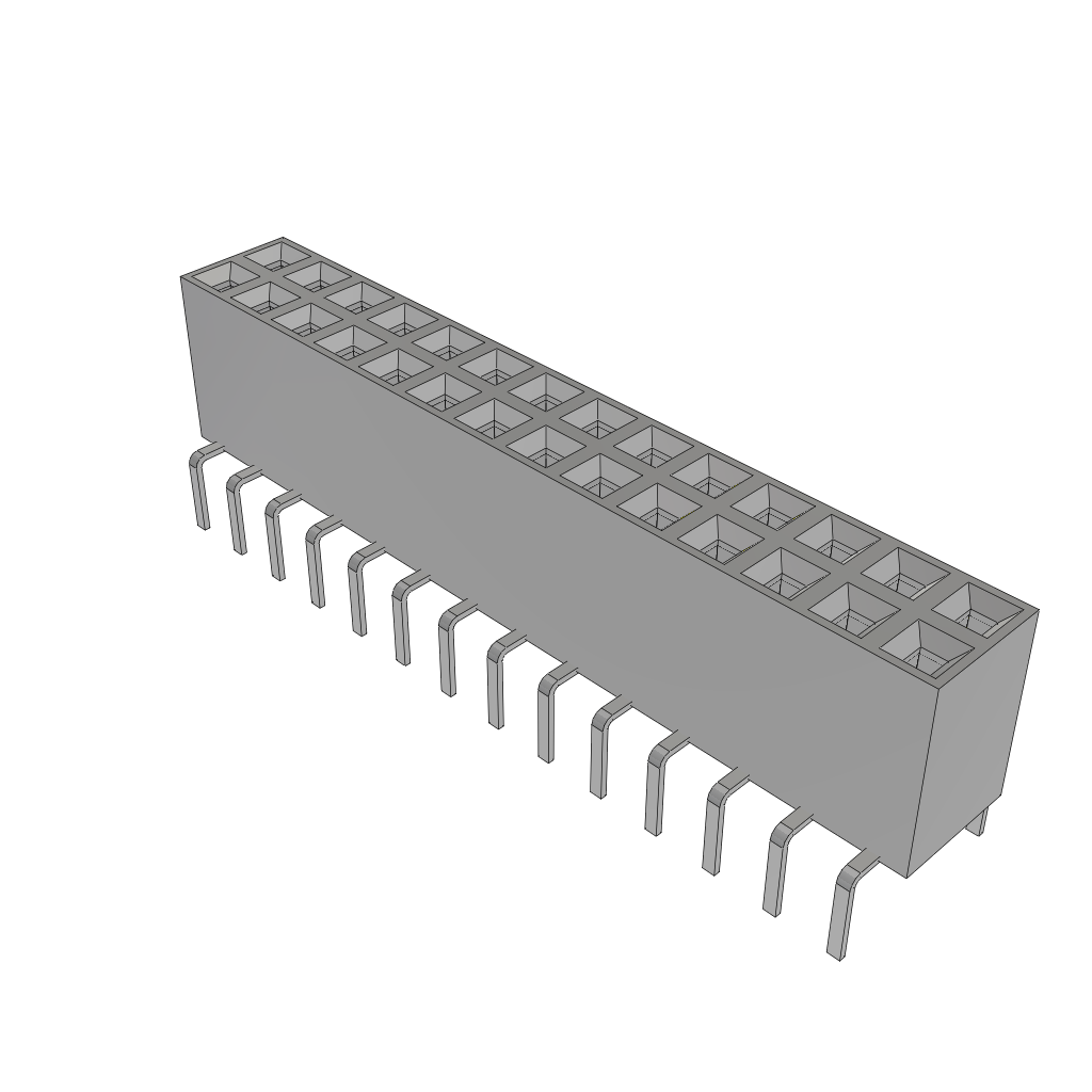 All Parts Connectors rugged connector BCS-114-LM-D-PE-BE by Samtec